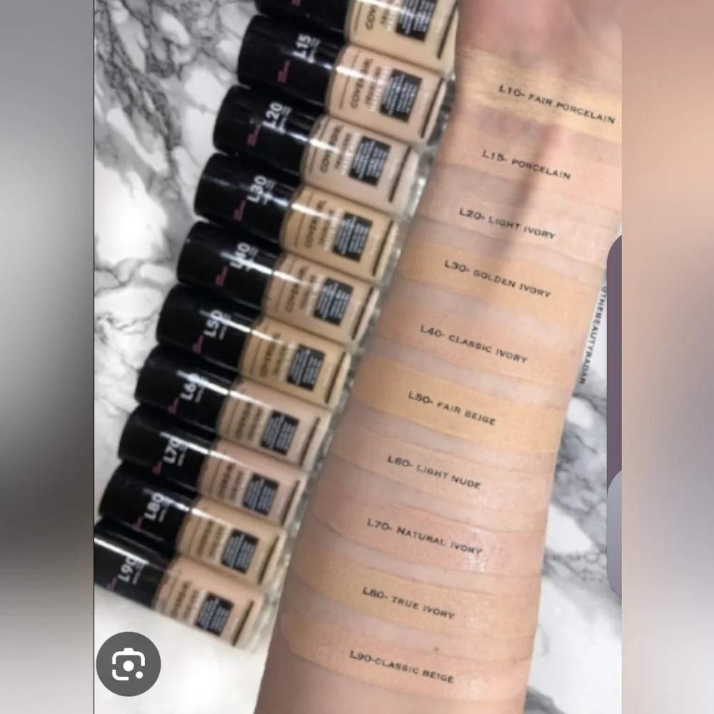 Covergirl TruBlend Matte Made Foundation - L15 Porcelain BNIB